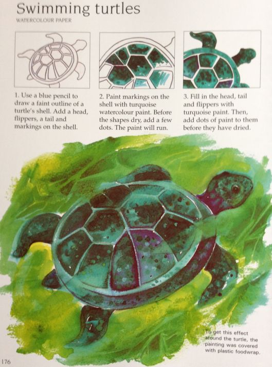 water colour turtle